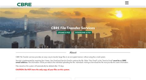 file transfer cbre